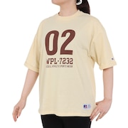 ラッセル（RUSSELL）（レディース）ナンバリング ワイド Tシャツ RBL24S1014 CRM