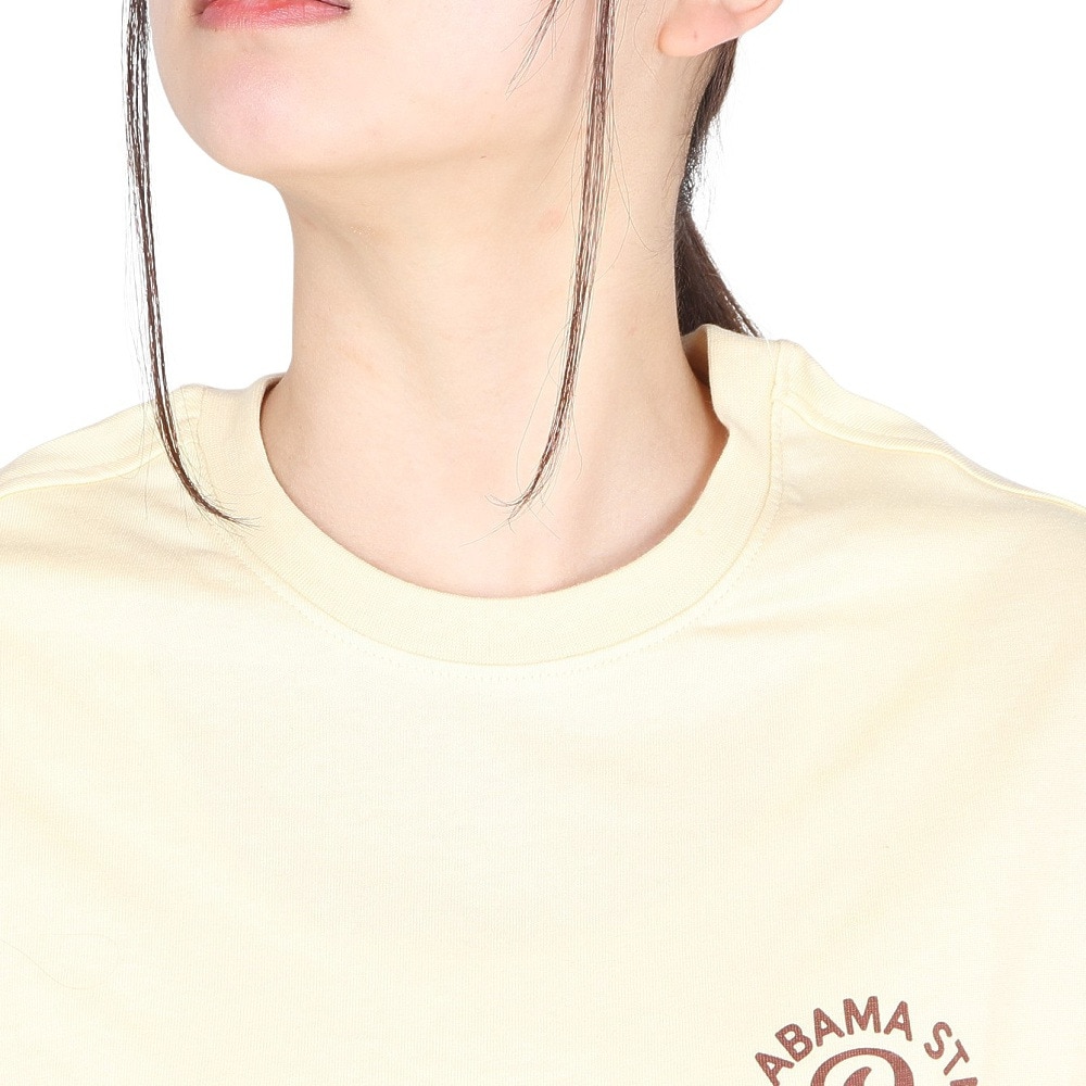 ラッセル（RUSSELL）（レディース）20S/-ワンポイント ロゴ Tシャツ RBL24S1015 CRM