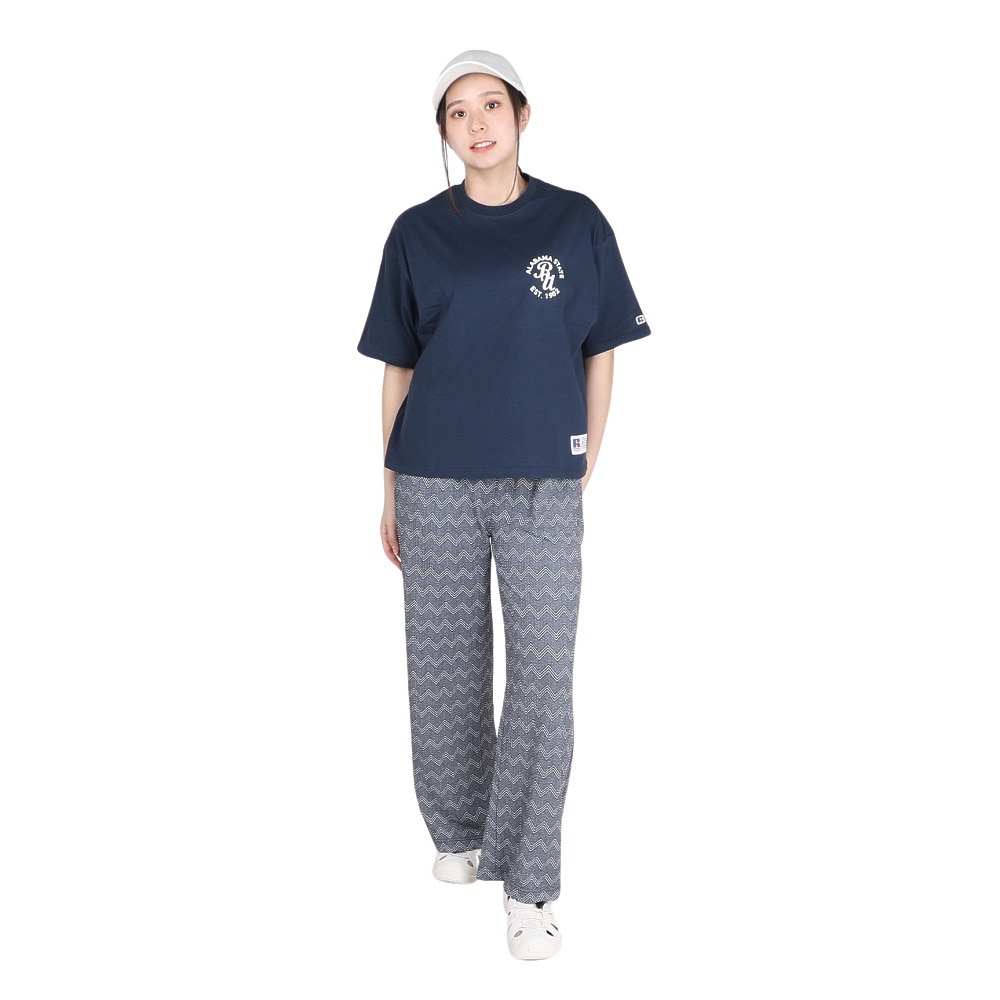ラッセル（RUSSELL）（レディース）20S/-ワンポイント ロゴ Tシャツ RBL24S1015 NVY