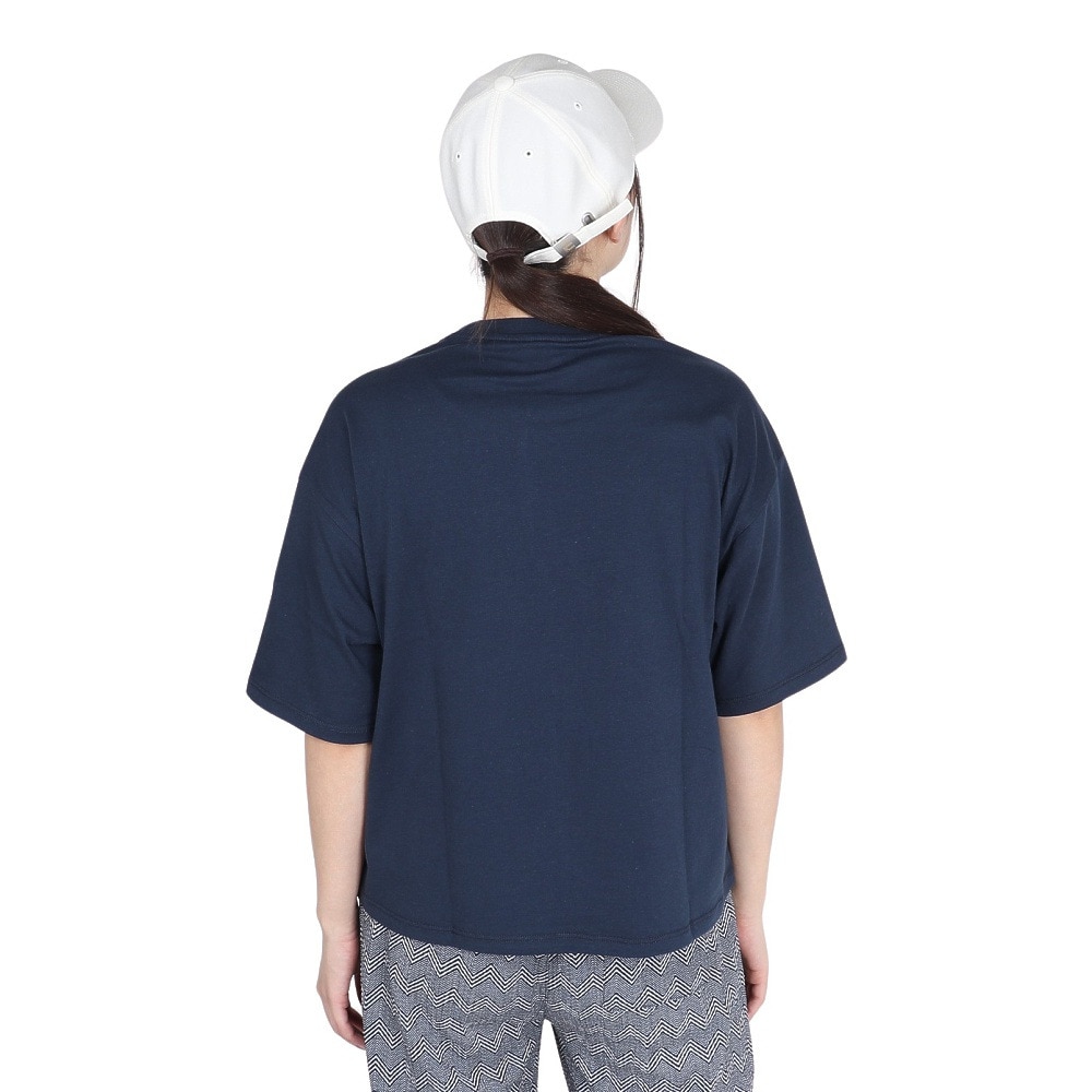 ラッセル（RUSSELL）（レディース）20S/-RLX フィット Rロゴ Tシャツ RBL24S1016 NVY