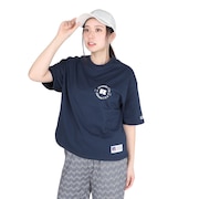 ラッセル（RUSSELL）（レディース）20S/-RLX フィット Rロゴ Tシャツ RBL24S1016 NVY