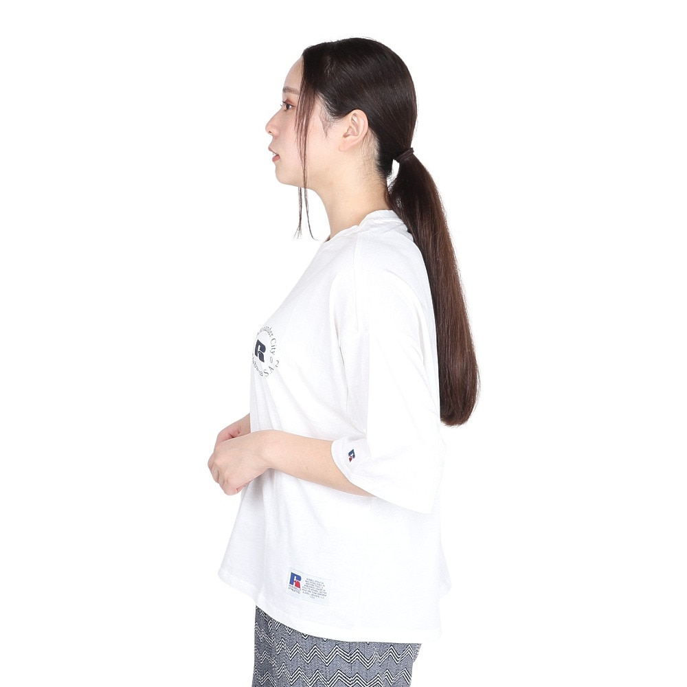 ラッセル（RUSSELL）（レディース）20S/-RLX フィット Rロゴ Tシャツ RBL24S1016 WHT