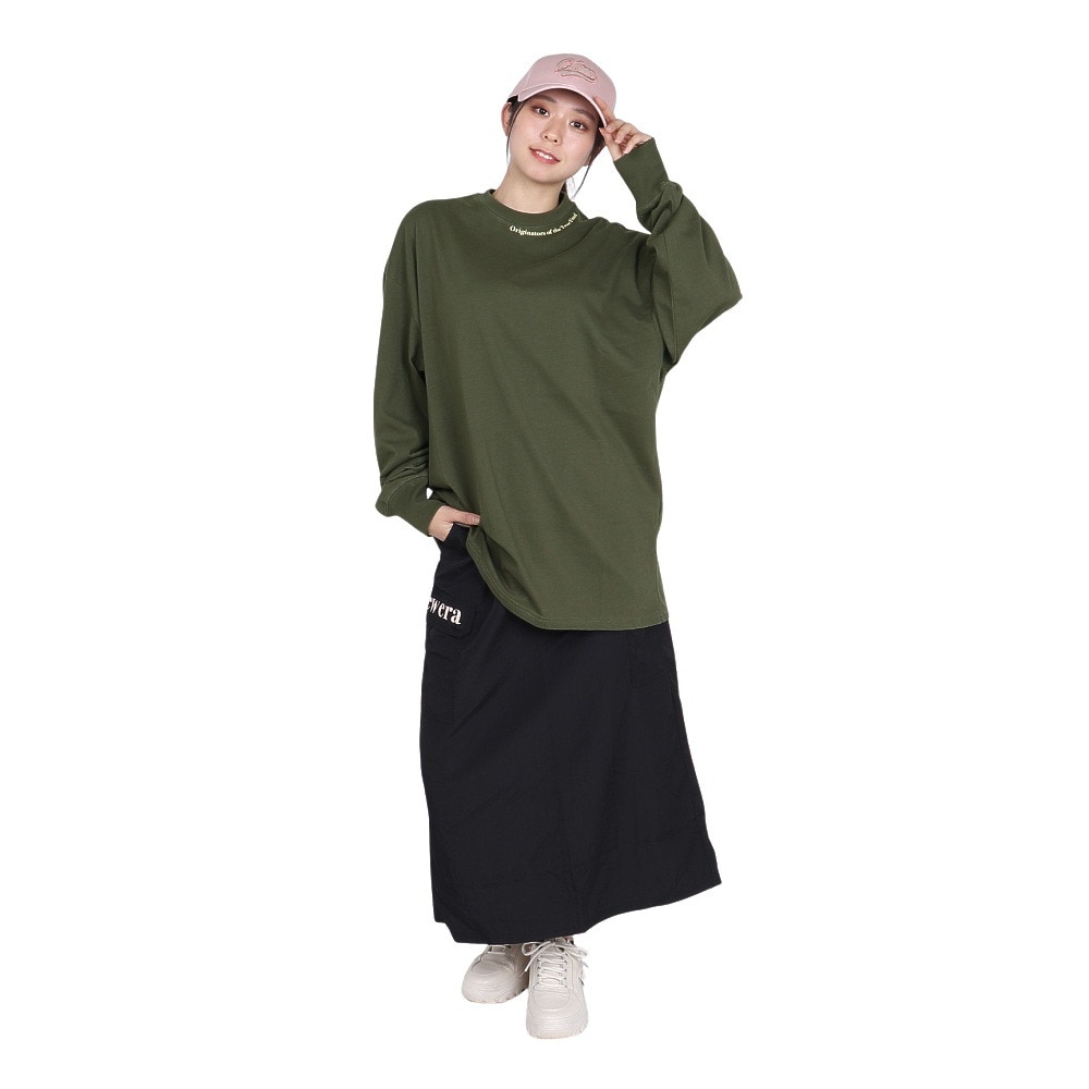 ニューエラ（NEW ERA）（レディース）長袖 オーバーサイズド コットンTシャツ new era 1920 new york 14324617
