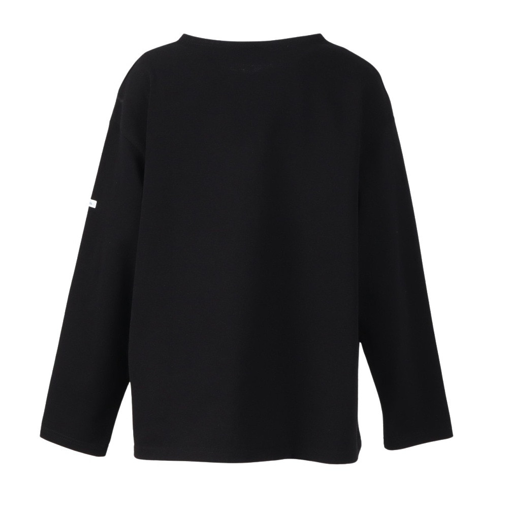 オーシバル（ORCIVAL）（レディース）クルーネック 長袖シャツ P.O. B249 BLACK