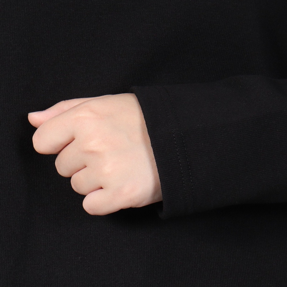 オーシバル（ORCIVAL）（レディース）クルーネック 長袖シャツ P.O. B249 BLACK
