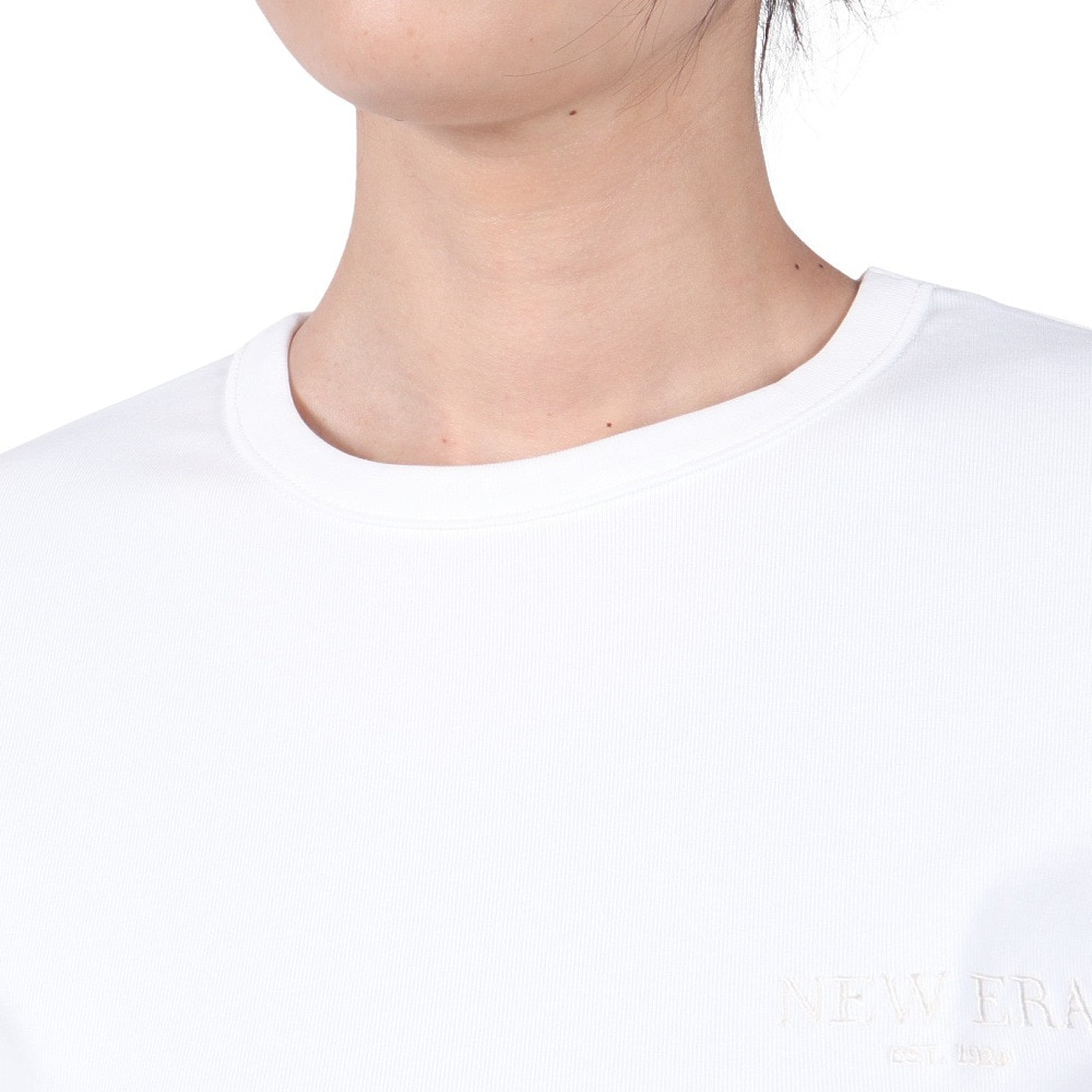ニューエラ（NEW ERA）（レディース）半袖 ソロナ ベーシック Tシャツ ホワイト 14391916