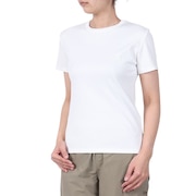 (レディース)半袖 ソロナ ベーシック Tシャツ ホワイト 14391916