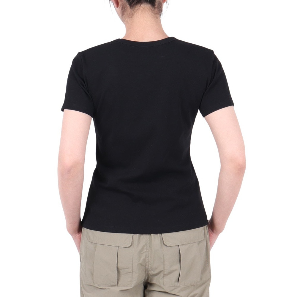 ニューエラ（NEW ERA）（レディース）半袖 ソロナ ベーシック Tシャツ ブラック 14391917