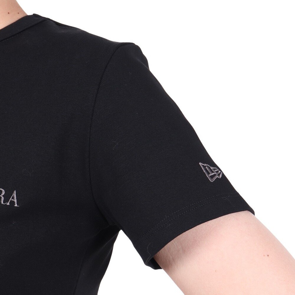 ニューエラ（NEW ERA）（レディース）半袖 ソロナ ベーシック Tシャツ ブラック 14391917