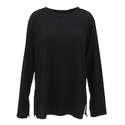 (レディース)リブ カット 長袖 トップス REEF25S-05-BLK