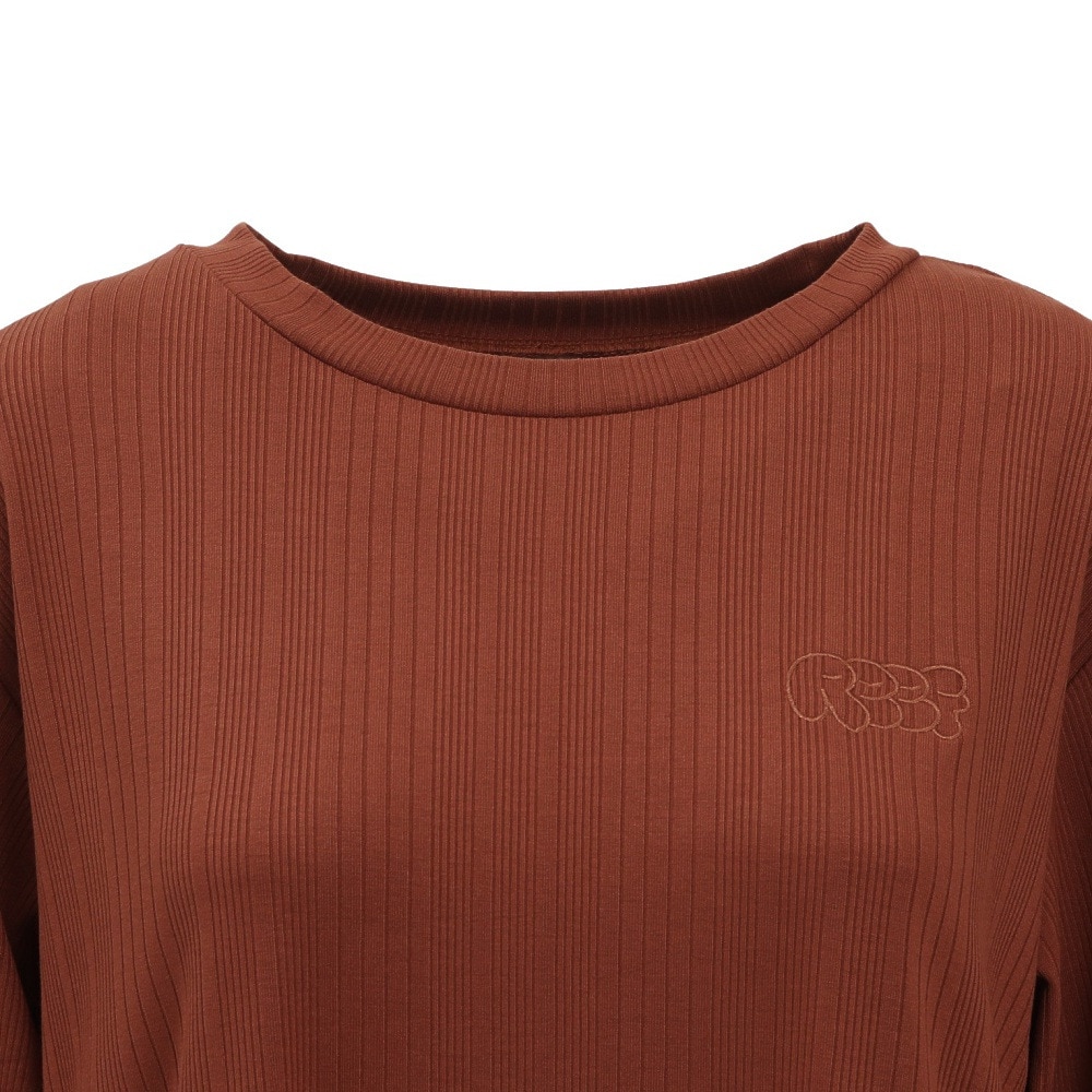 リーフ（REEF）（レディース）リブ カット 長袖 トップス REEF25S-05-BRW