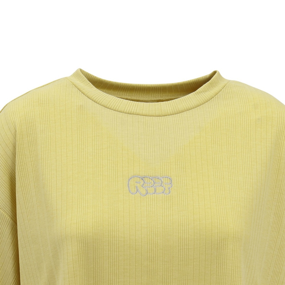 リーフ（REEF）（レディース）リブ カット 半袖 トップス REEF25S-07-BEG