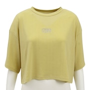 (レディース)リブ カット 半袖 トップス REEF25S-07-BEG