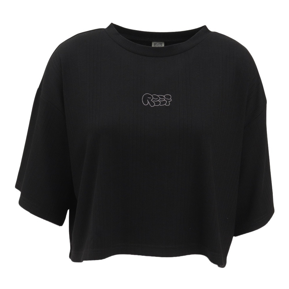 リーフ（REEF）（レディース）リブカット 半袖トップス REEF25S-07-BLK