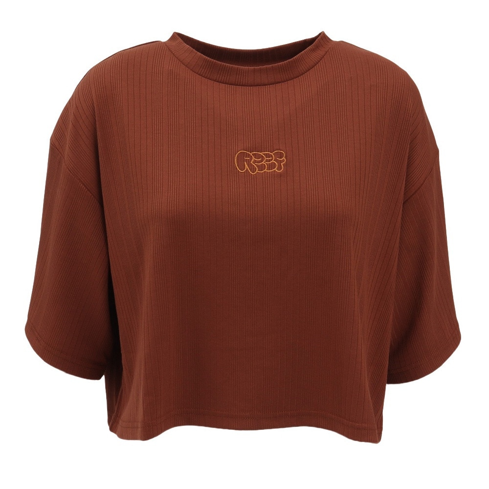 リーフ（REEF）（レディース）リブカット 半袖トップス REEF25S-07-BRW