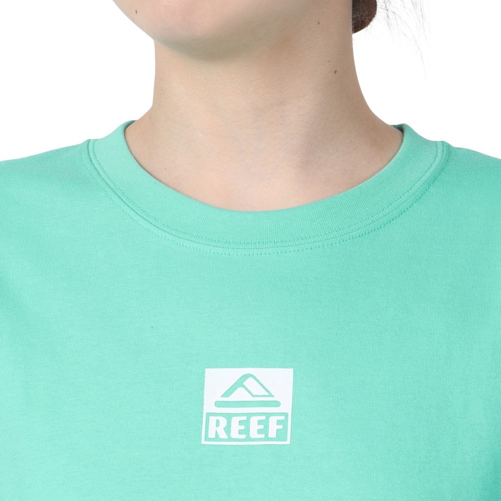 リーフ（REEF）（レディース）スクエア ロゴ 半袖 Tシャツ RFTEL2503-AQA