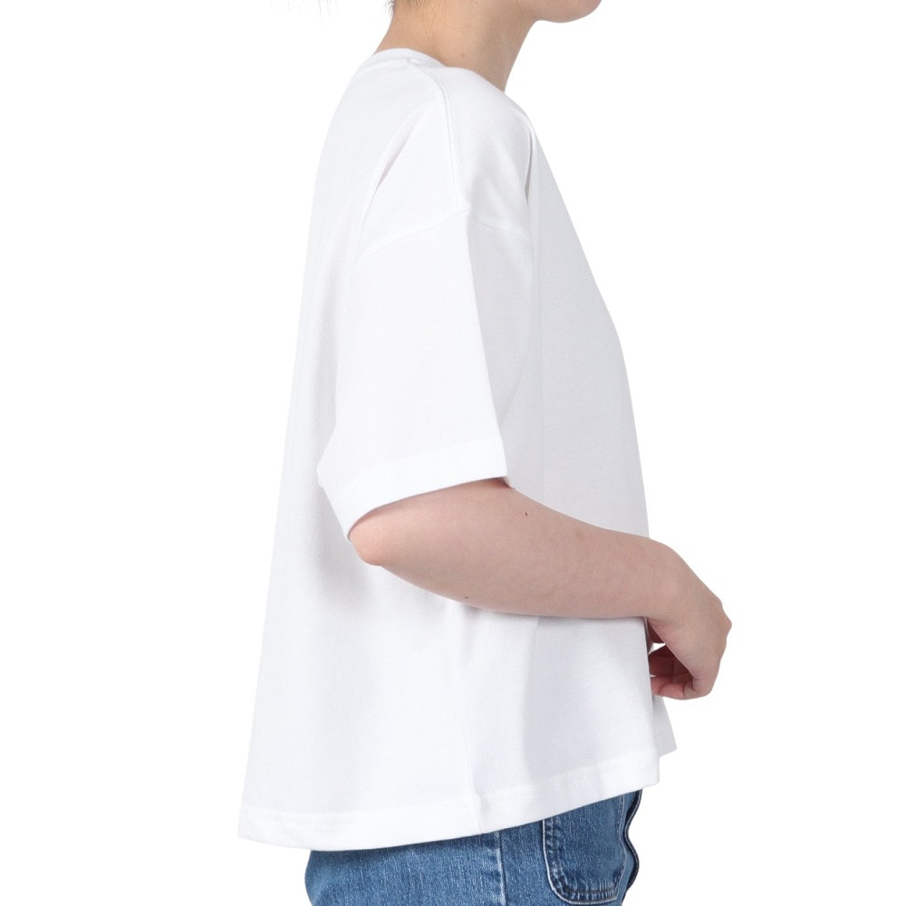 リーフ（REEF）（レディース）スクエア ロゴ 半袖 Tシャツ RFTEL2503-WHT