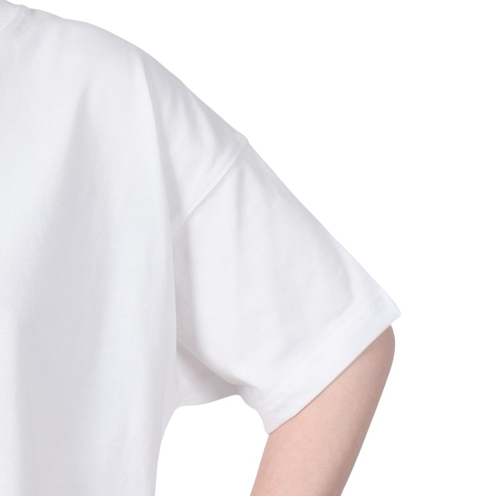 リーフ（REEF）（レディース）スクエア ロゴ 半袖 Tシャツ RFTEL2503-WHT