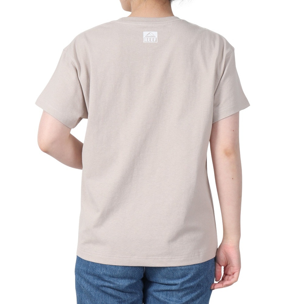 リーフ（REEF）（レディース）PARTY TILL SUNRISE 半袖 Tシャツ RFTEL2506-BEG