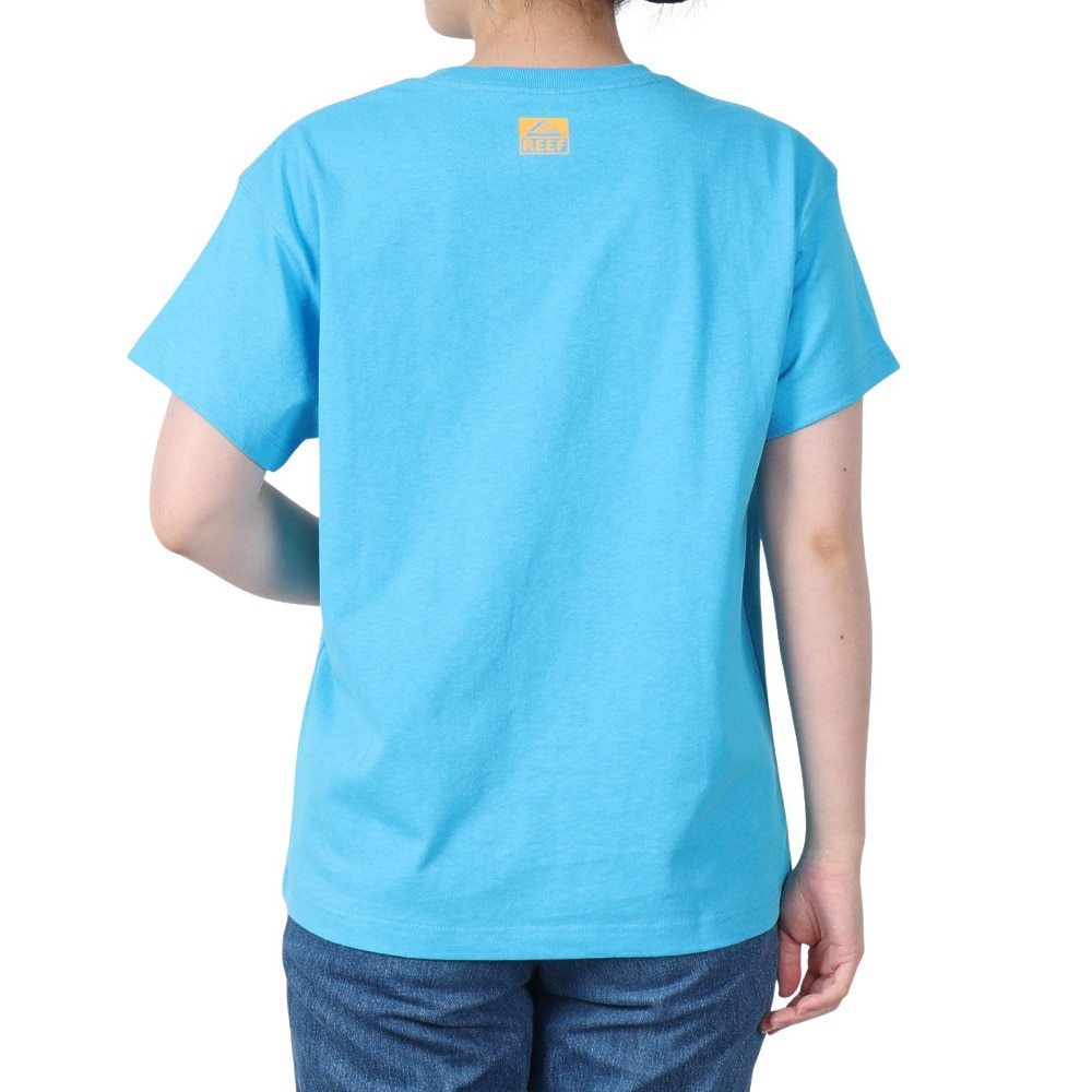 リーフ（REEF）（レディース）PARTY TILL SUNRISE 半袖 Tシャツ RFTEL2506-BLU