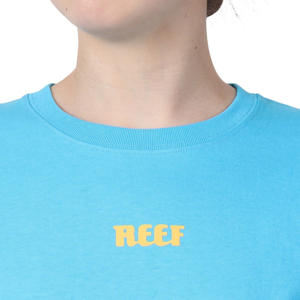 リーフ（REEF）（レディース）HERITAGE ロゴ 半袖 Tシャツ RFTEL2507-BLU