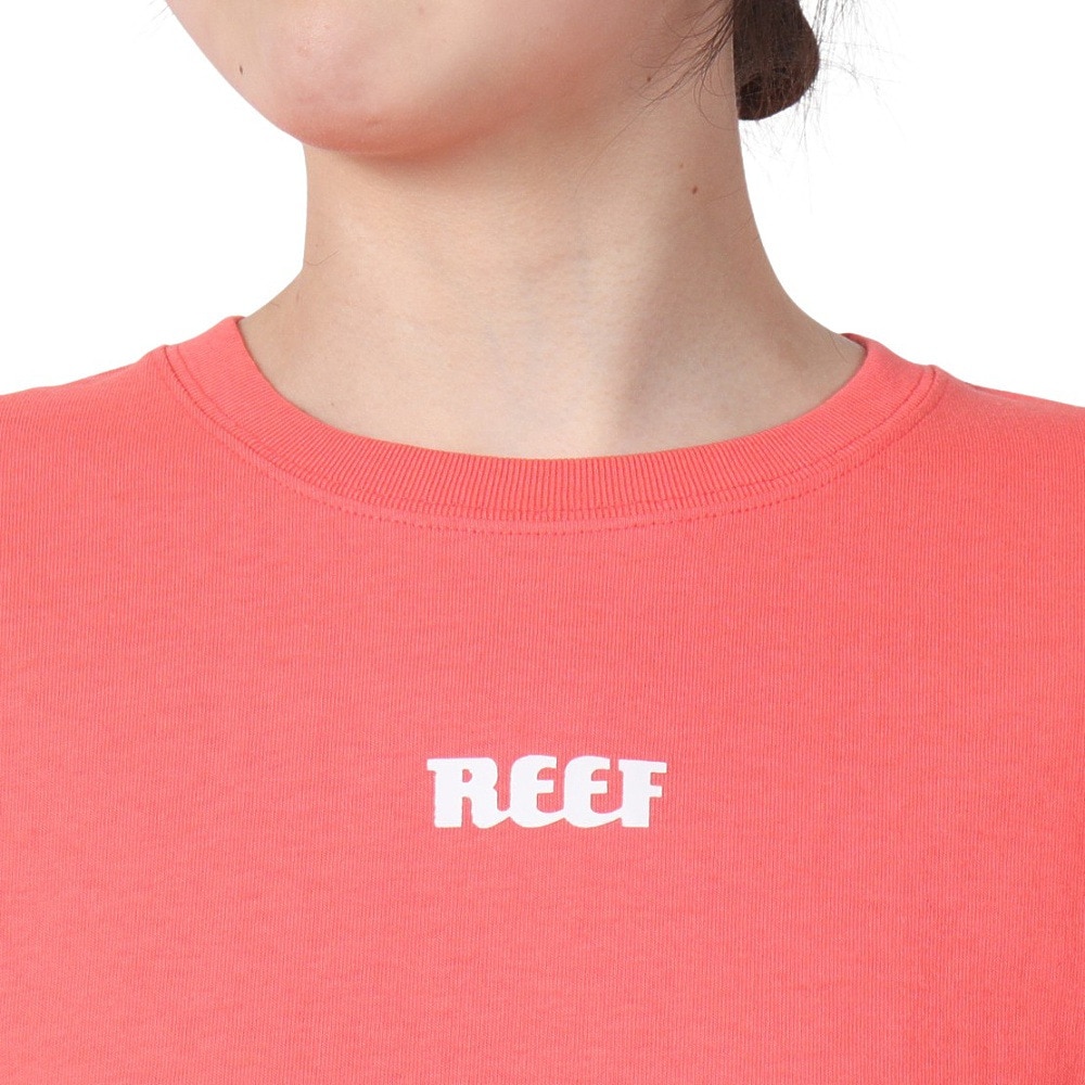 リーフ（REEF）（レディース）HERITAGE ロゴ 半袖 Tシャツ RFTEL2507-CRL