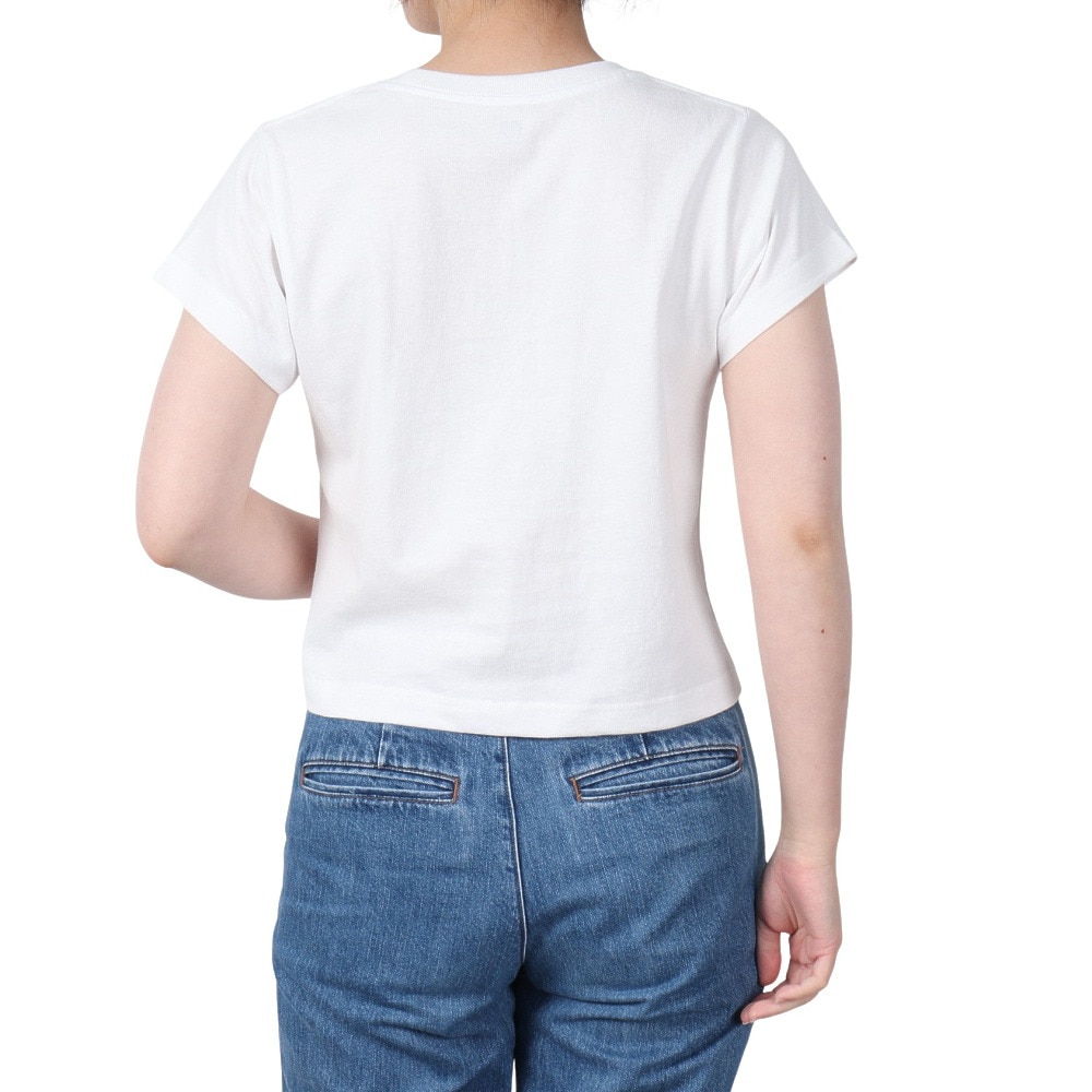 リーフ（REEF）（レディース）HERITAGE ロゴ 半袖 Tシャツ RFTEL2507-WHT