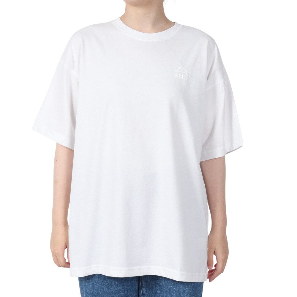 リーフ（REEF）（レディース）PLATING 半袖 Tシャツ RFTEL2508-WHT