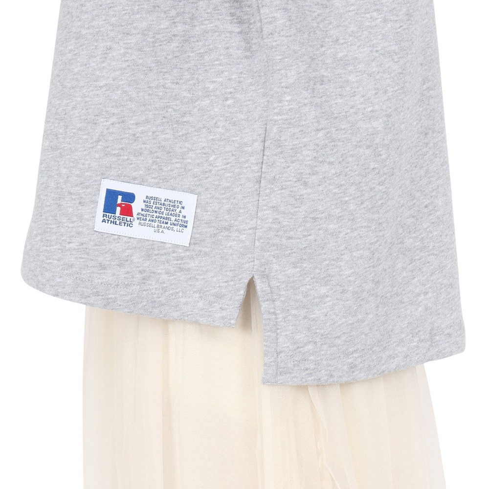 ラッセル（RUSSELL）（レディース）ミニ裏毛ラグランフレンチスリーブ RBL25S1006 MGRY