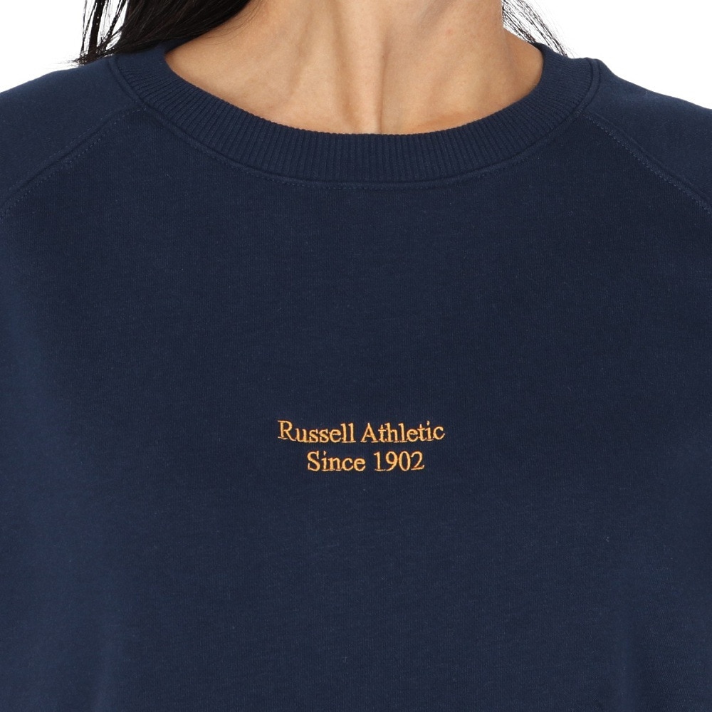 ラッセル（RUSSELL）（レディース）ミニ裏毛ラグランフレンチスリーブ RBL25S1006 NVY