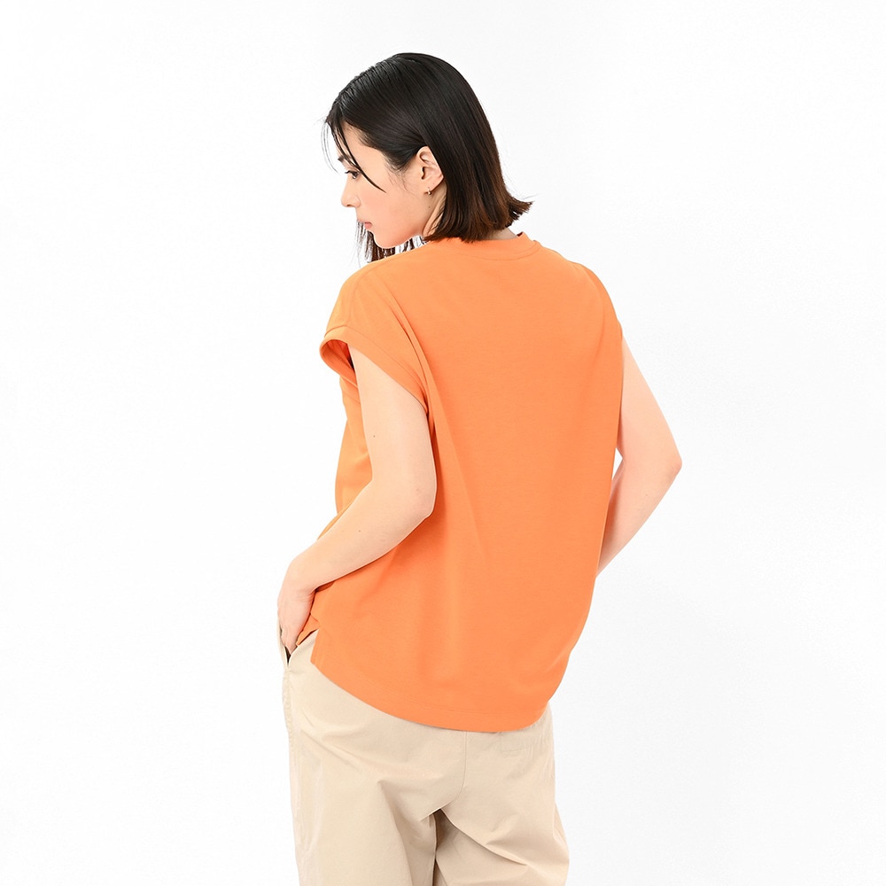 ニューバランス（new balance）（レディース）フレンチスリーブプルオーバーTシャツ AWT55087SIZ