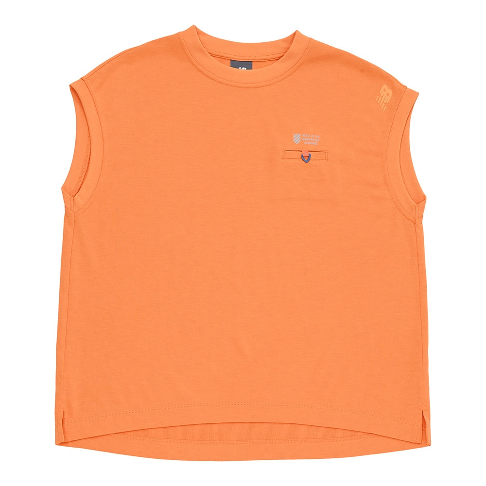ニューバランス（new balance）（レディース）フレンチスリーブプルオーバーTシャツ AWT55087SIZ