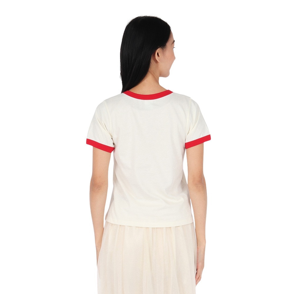 ラッセル（RUSSELL）（レディース）30/ アーチロゴリンガー 半袖Tシャツ RBL25S1001 IVR