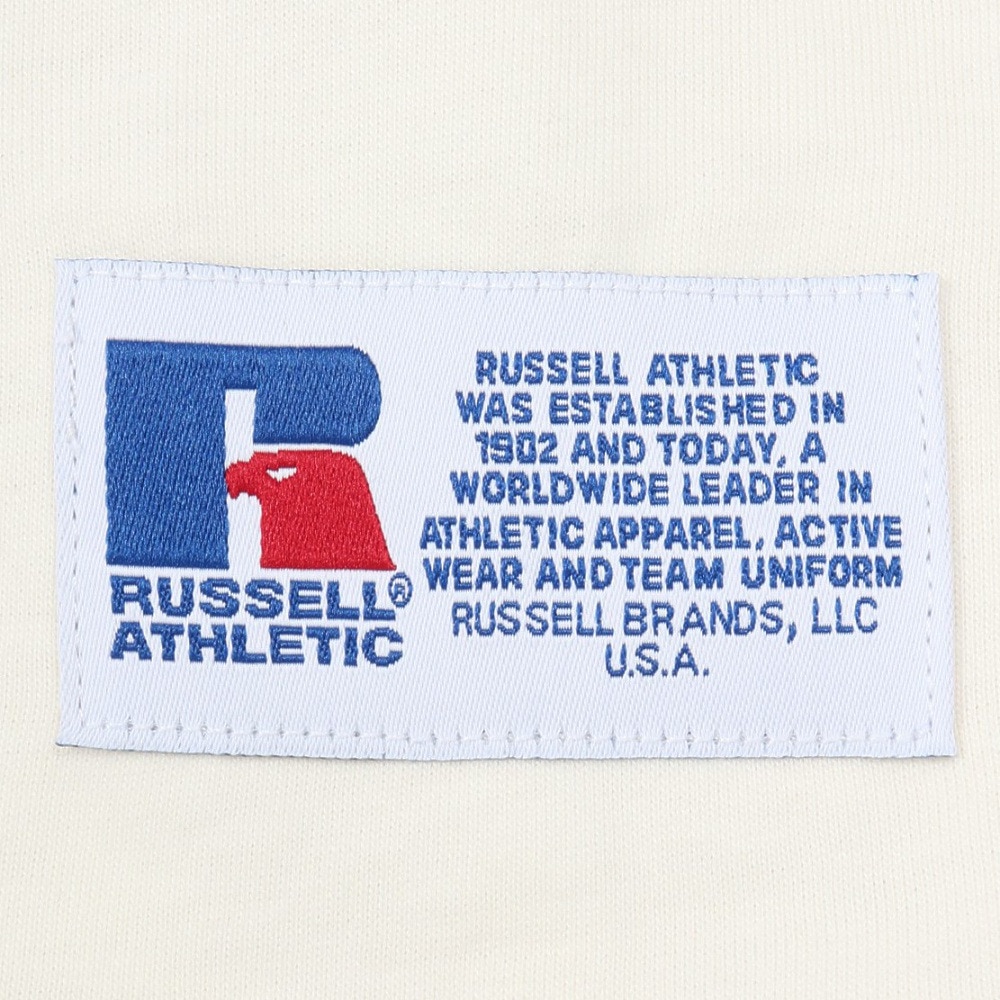 ラッセル（RUSSELL）（レディース）30/ カレッジプリント 半袖Tシャツ RBL25S1002 IVR