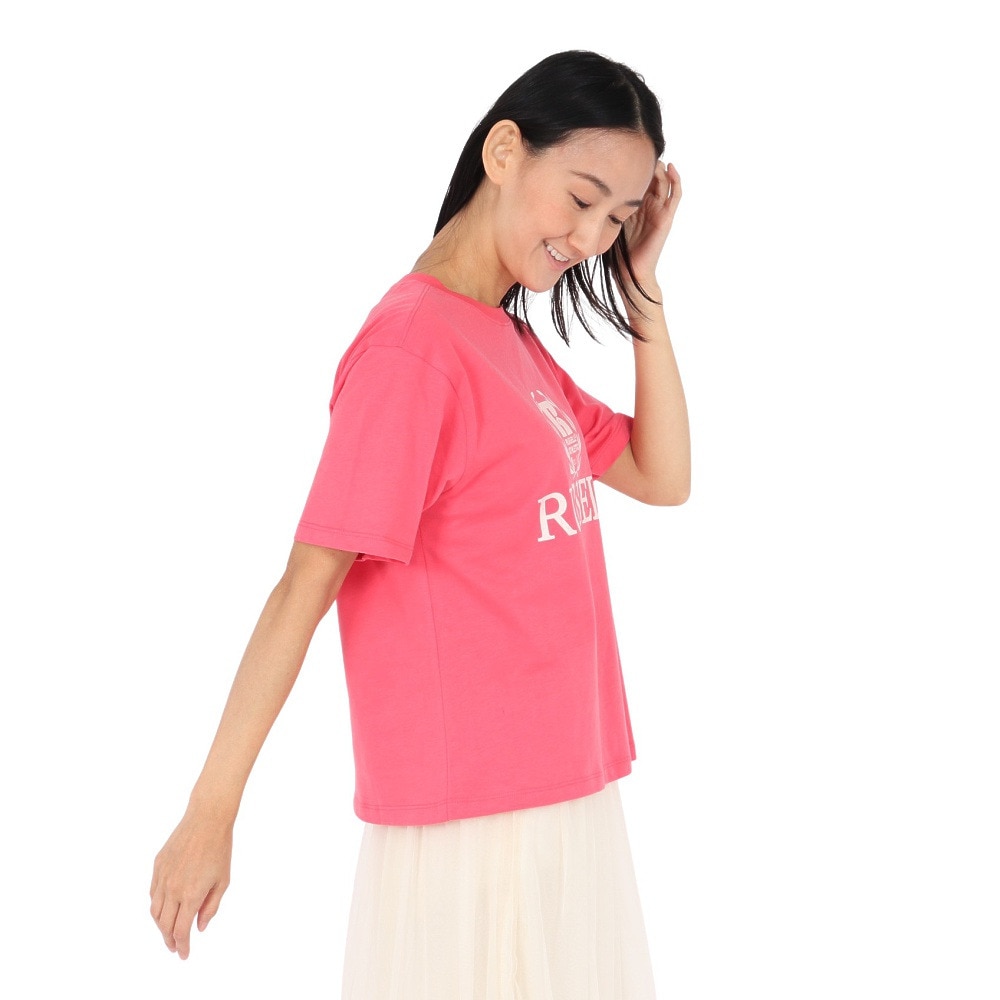 ラッセル（RUSSELL）（レディース）カレッジプリント 半袖Tシャツ RBL25S1002 ROS