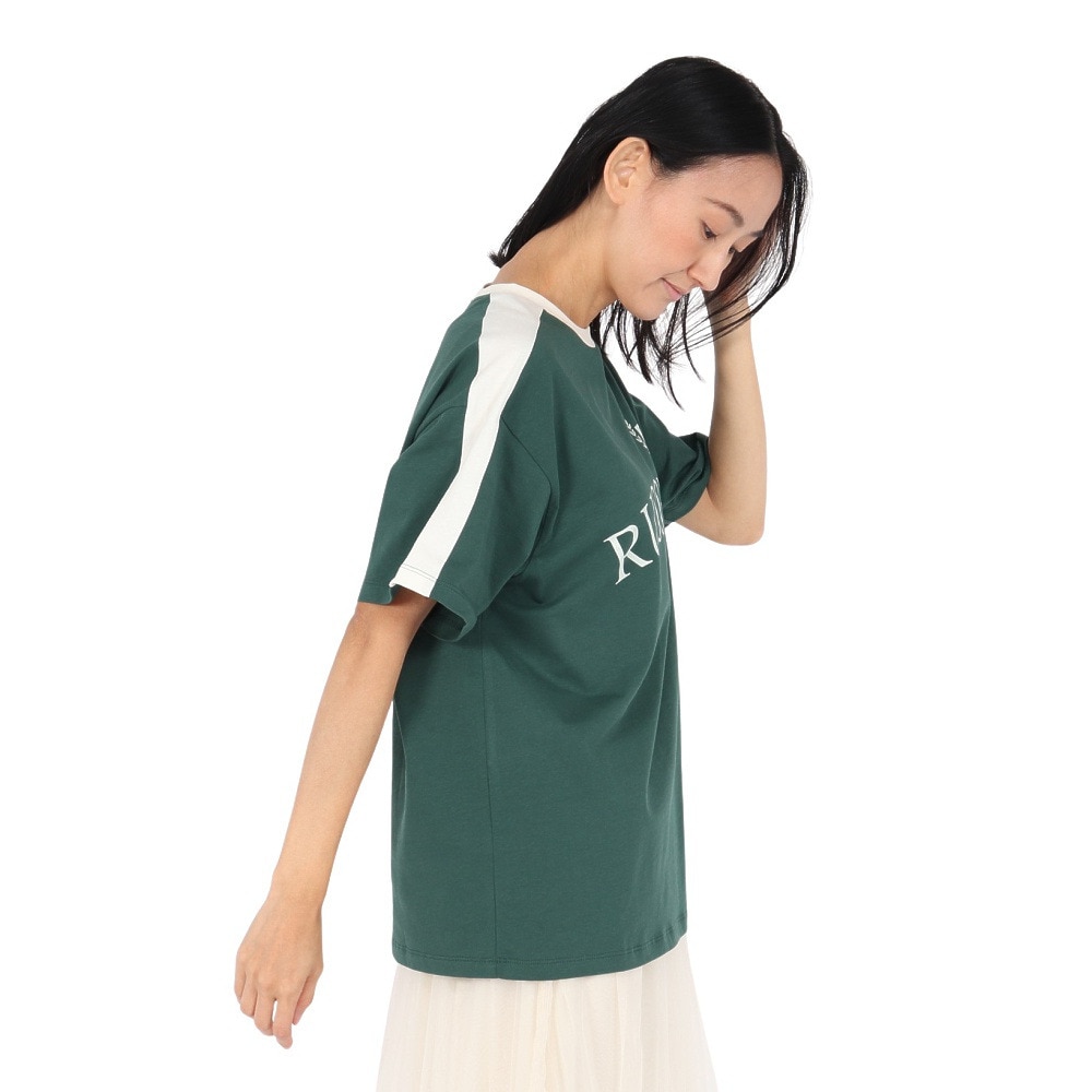 ラッセル（RUSSELL）（レディース）ゲームシャツ 半袖Tシャツ RBL25S1003 DGRN