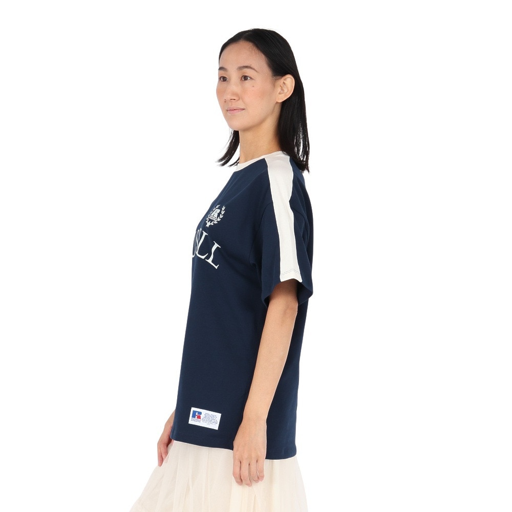 ラッセル（RUSSELL）（レディース）ゲームシャツ 半袖Tシャツ RBL25S1003 NVY