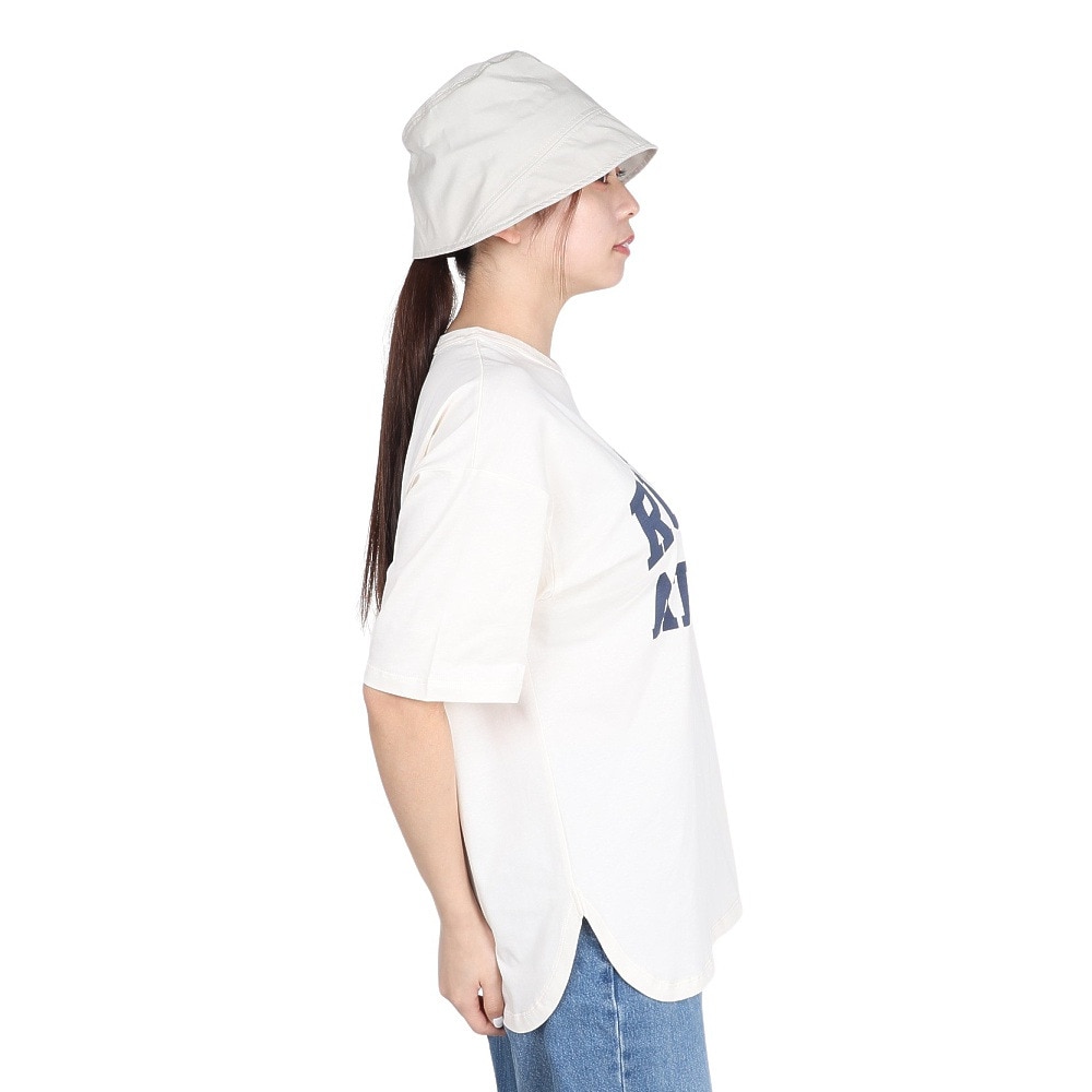 ラッセル（RUSSELL）（レディース）40/2 ロゴプリント 半袖Tシャツ RBL25S1004 IVR