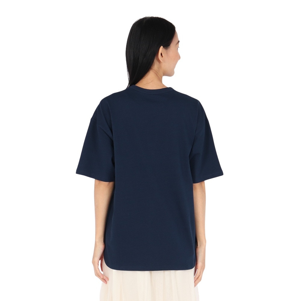 ラッセル（RUSSELL）（レディース）ロゴプリント 半袖Tシャツ RBL25S1004 NVY