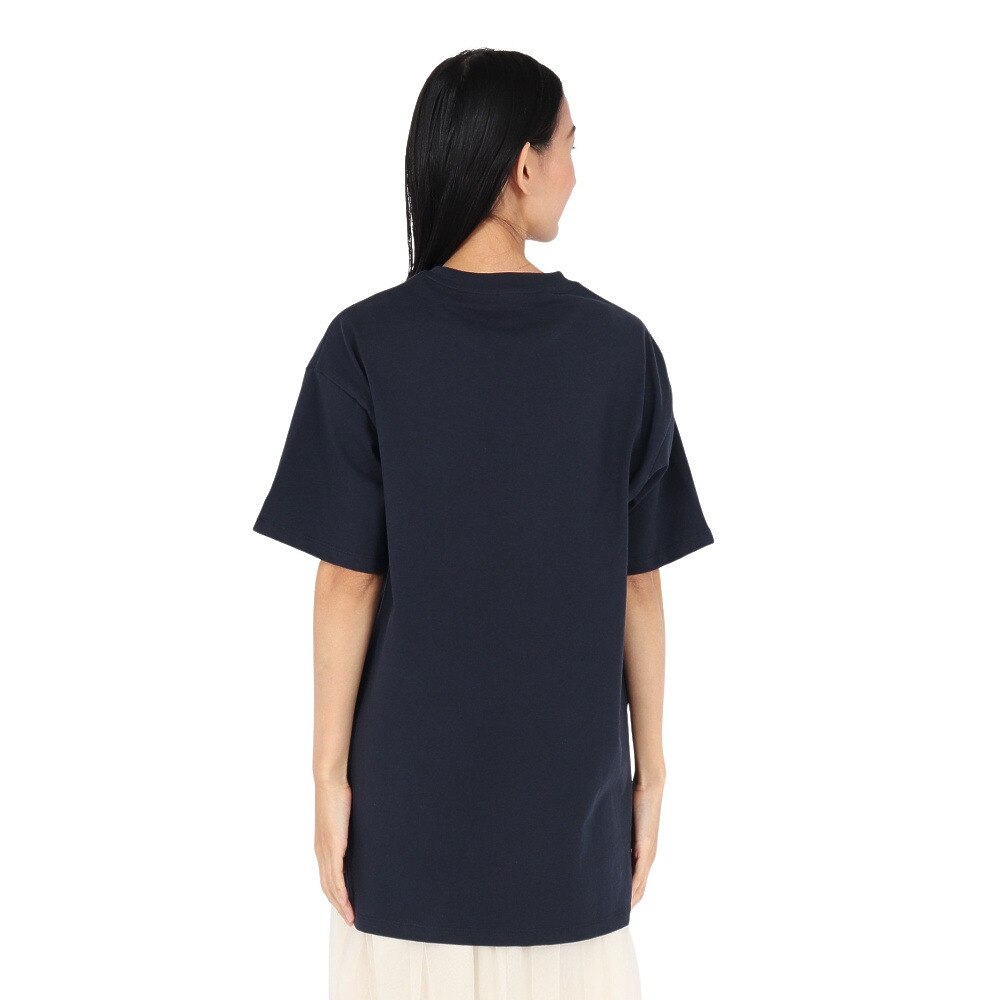 ラッセル（RUSSELL）（レディース）サイドスリット 半袖Tシャツ RBL25S1008 NVY