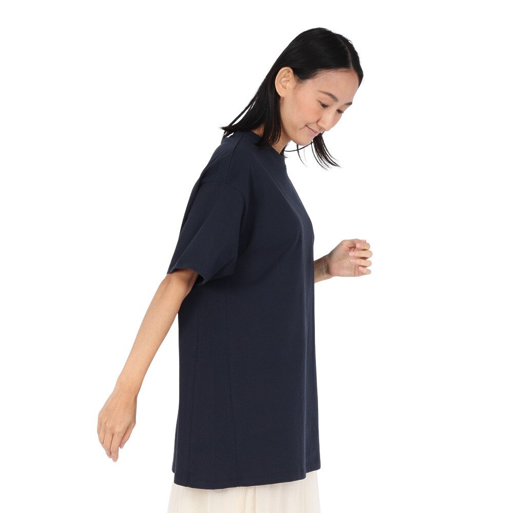 ラッセル（RUSSELL）（レディース）サイドスリット 半袖Tシャツ RBL25S1008 NVY