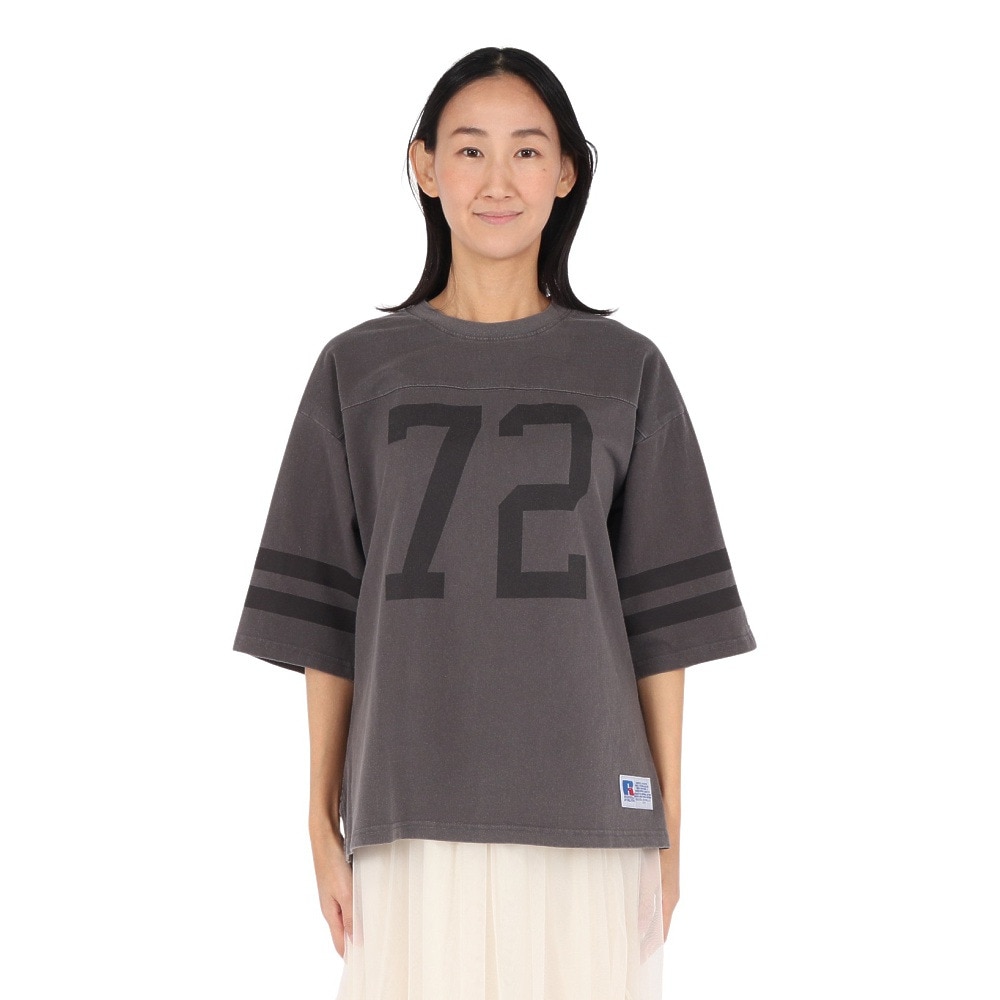 ラッセル（RUSSELL）（レディース）ヴィンテージ 半袖Tシャツ 72 RBL25S1009 CGRY
