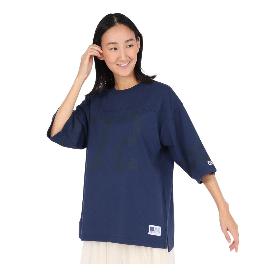 ラッセル（RUSSELL）（レディース）ヴィンテージ 半袖Tシャツ 72 RBL25S1009 NVY