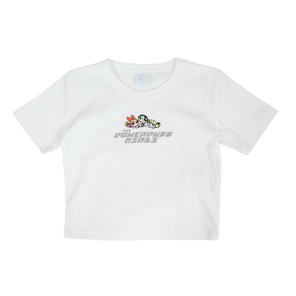 ニューエラ（NEW ERA）（レディース）半袖 ミニ Tシャツ パワーパフ