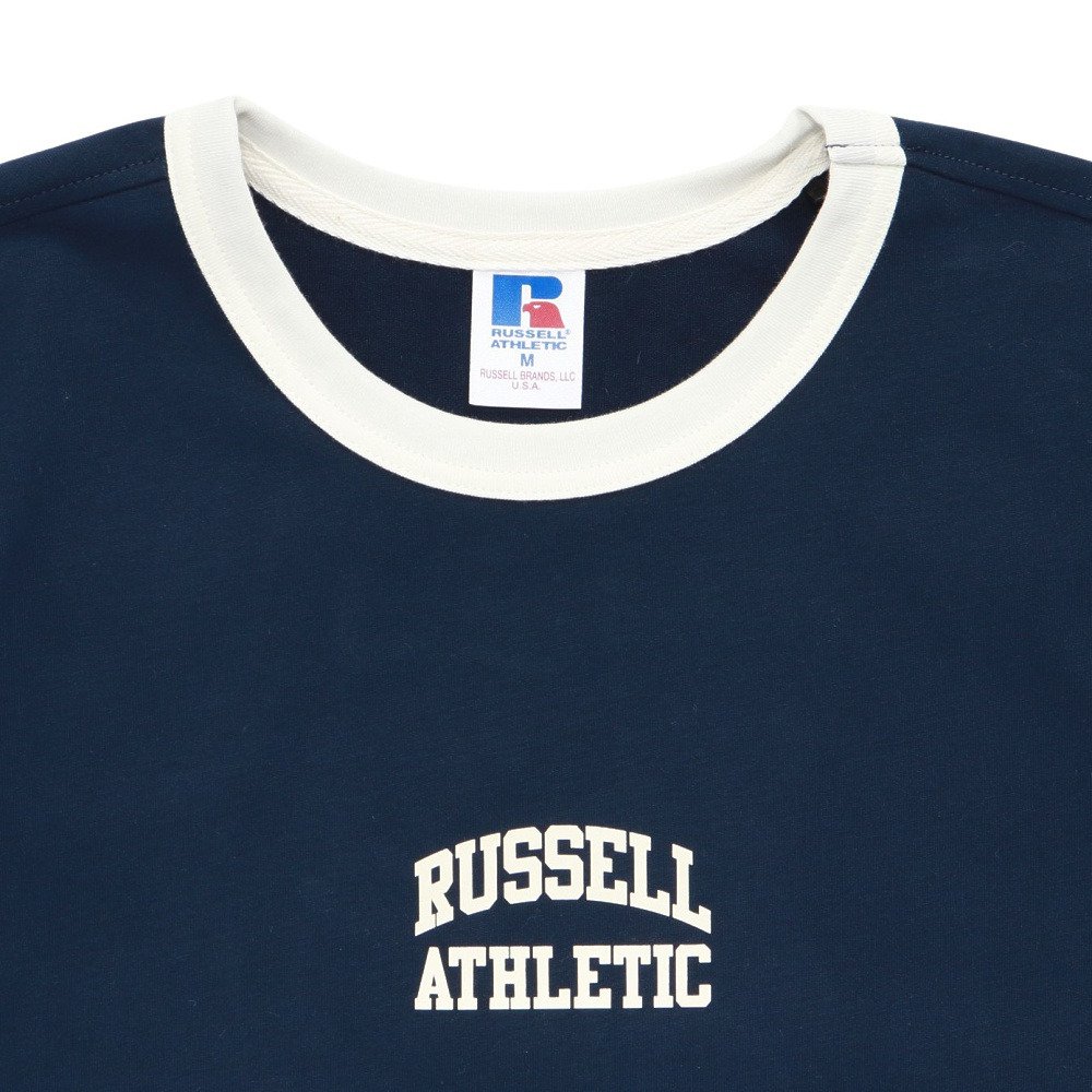 ラッセル（RUSSELL）（レディース）ブランドロゴ 半袖Tシャツ