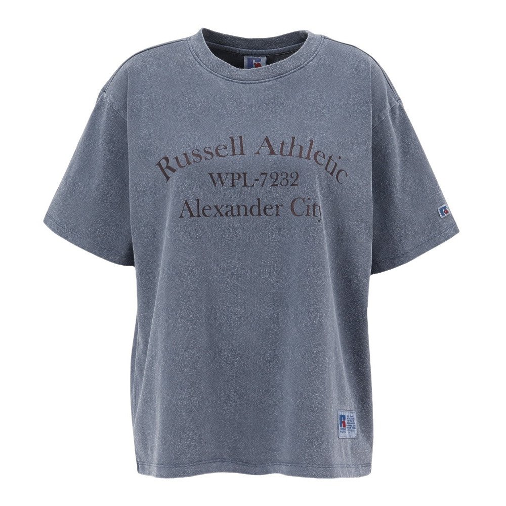 ラッセル（RUSSELL）（レディース）カレッジ ピグメント半袖Tシャツ