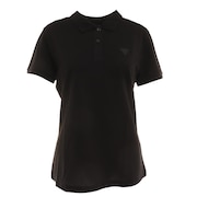 GUESS(レディース)ワンポイントロゴ 半袖ポロシャツ YM2K8470 KBLK