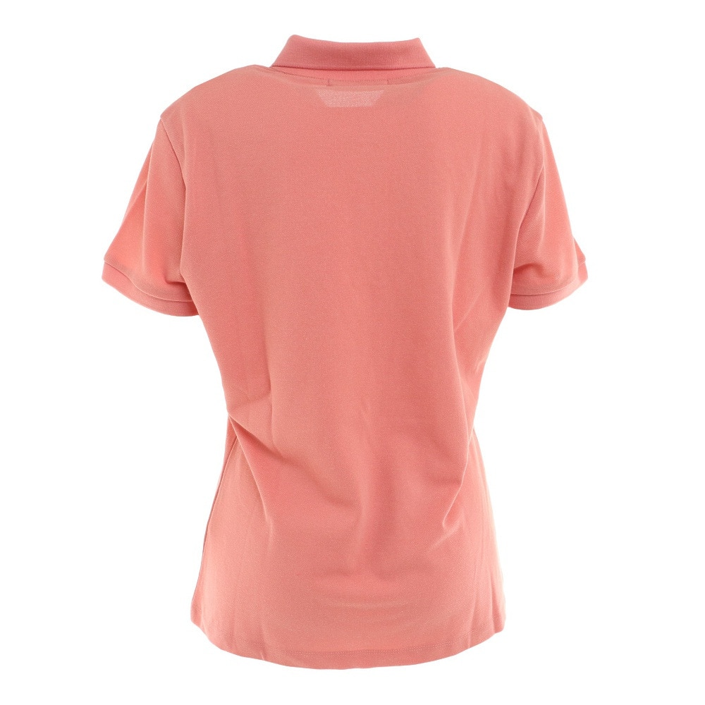 ゲス（GUESS）（レディース）ワンポイントロゴ 半袖ポロシャツ YM2K8470 KPNK