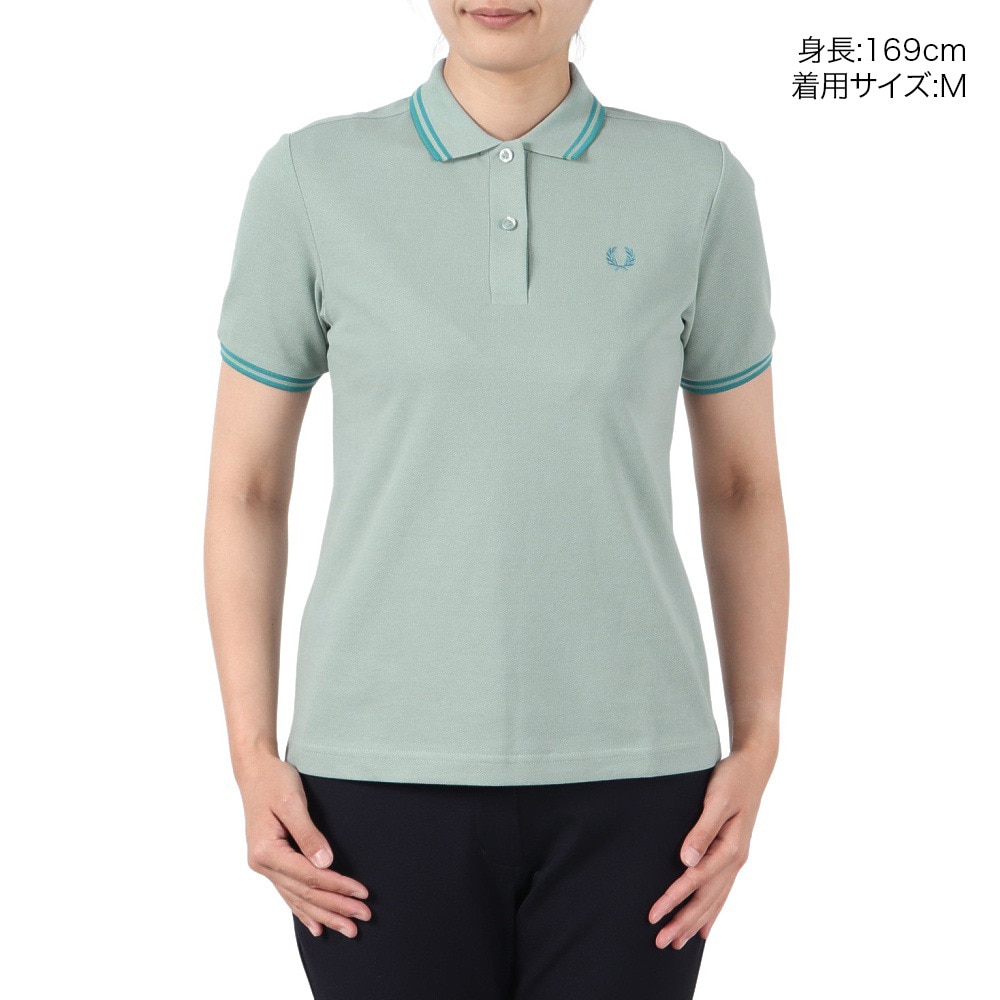 フレッドペリー（FRED PERRY）（レディース）ポロシャツ TWIN TIPPED G3600-959 23SS