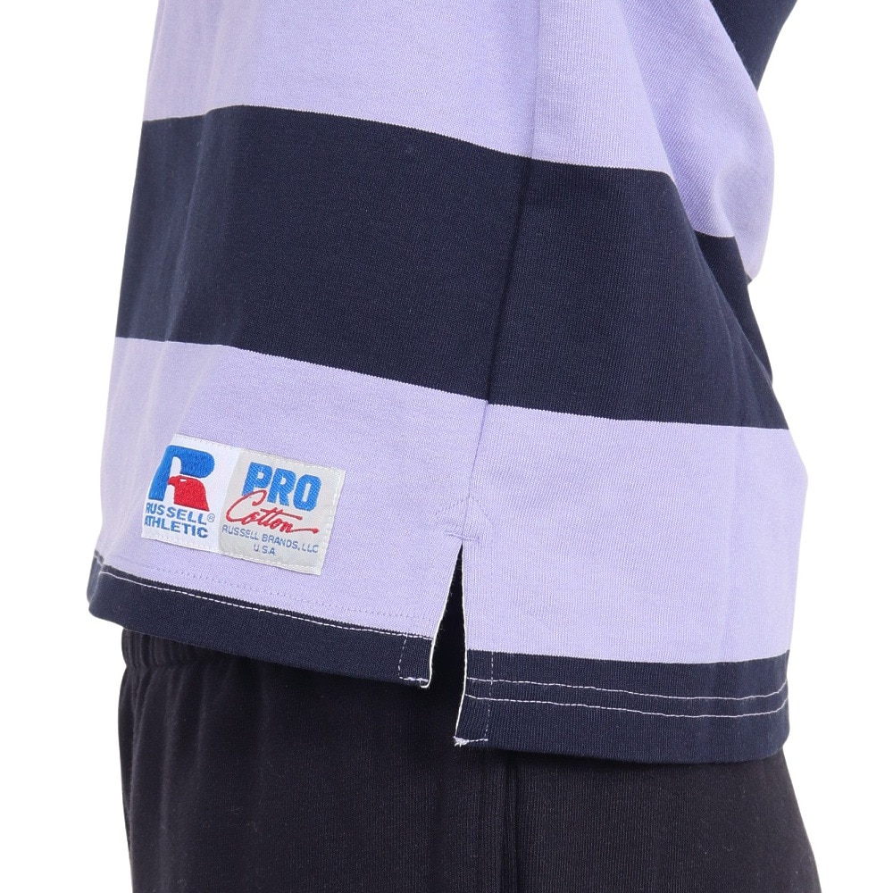 ラッセル（RUSSELL）（レディース）ProCO 長袖ラガーポロシャツ RBL24ES1001 NVPU